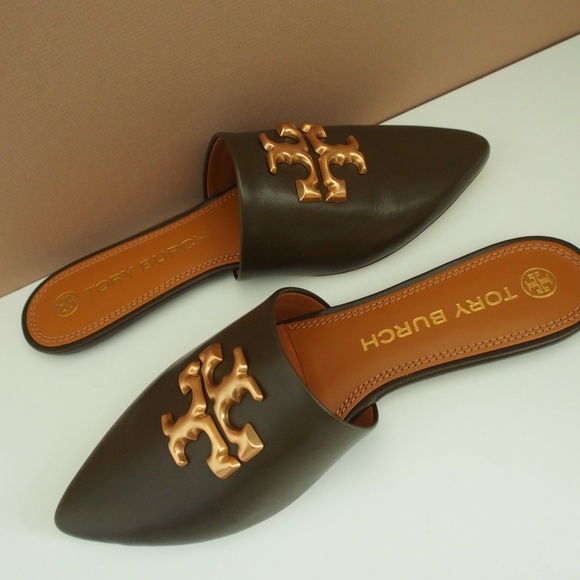 Tory Burch Eleanor Mule Olive Size 9 - Picture 5 of 7